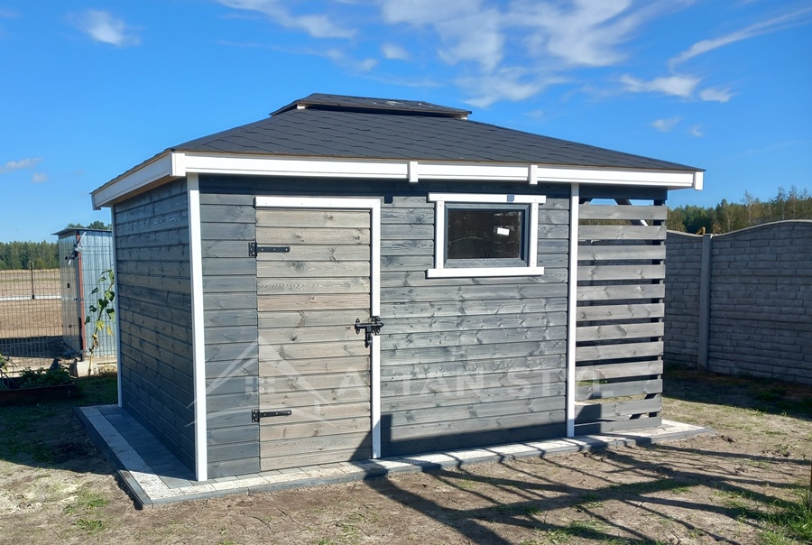 Domek narzędziowy MIKOŁAJ 3x4m